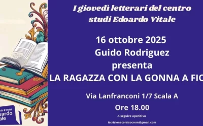 Guido Rodriguez presenta “La ragazza con la gonna a fiori”