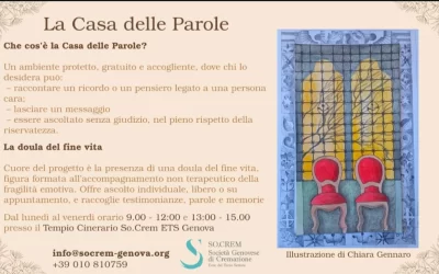 Inaugurazione del Progetto Sociale La Casa delle Parole di SO.CREM Genova ETS
